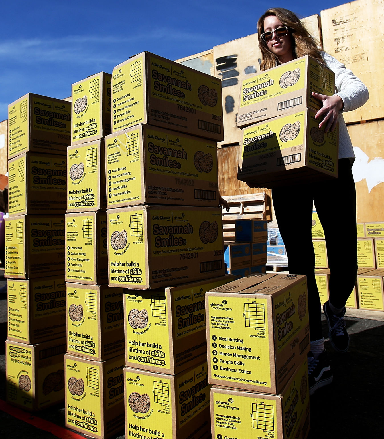 Girl Scout Cookie Drop